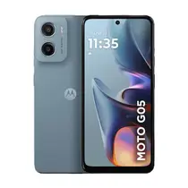 Celular Motorola G05 128GB de Memória 4GB Ram Cinza Tela 6.7 Polegadas e Bateria 5200 mAh
