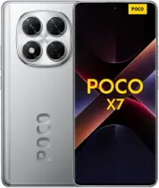 Smartphone Poco X7 Xiaomi Silver com 12GB RAM, 512GB ROM, NFC e Bluetooth 5.4