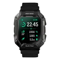 Relogio Smartwatch Mormaii Force Full Display, Bluetooth, 5ATM, Touch, Preto - MOFORCEAA/8P