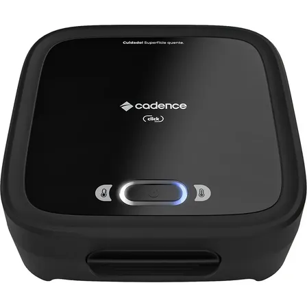 Sanduicheira Elétrica Cadence San400 Potência De 750w Preto