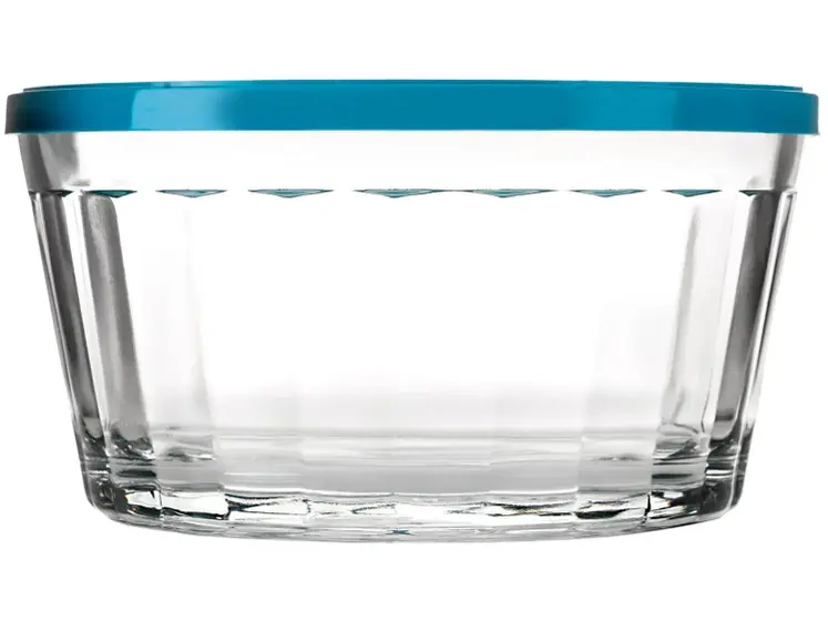 Tigela de Vidro com Tampa 600ml Redonda Nadir - Americana
