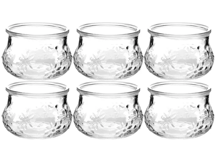 Conjunto de Tigelas de Vidro 6 peças Nadir Nature