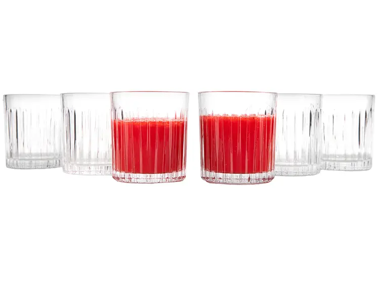 Jogo de Copos de Vidro 330ml 6 Peças Haus Concept Filetto