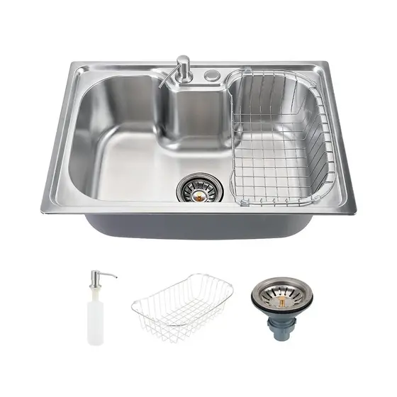 Cuba para Cozinha pia Gourmet inox Carajás acessorios Pingoo.casa