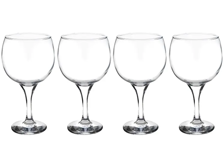 Jogo de Taças para Gin de Vidro 600ml 4 peças Nadir 7948