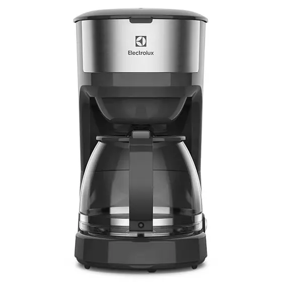 Cafeteira Elétrica Electrolux 30 Xícaras Efficient Função Manter Aquecido Cor Inox Preta (ECM20)