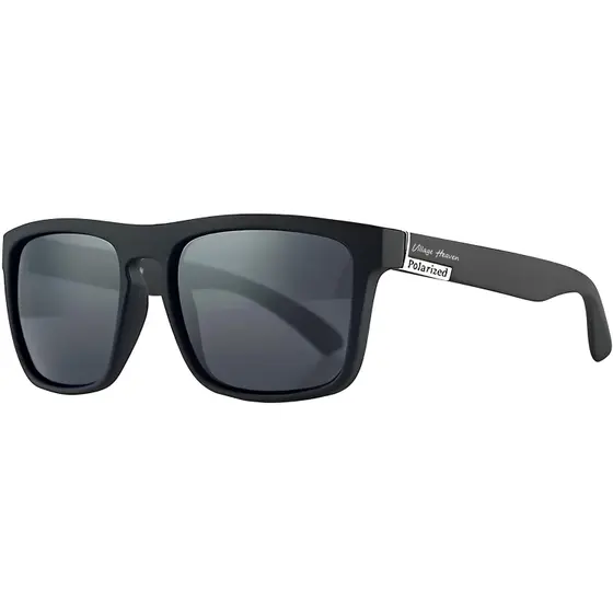 Óculos de Sol Masculino Quadrado Polarizado Original Preto - Village Heaven