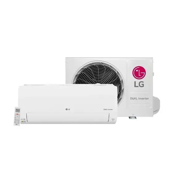 Ar Condicionado Split Hi Wall R32 LG Dual Inverter Voice +AI 18000 BTU/h Frio S3-Q18KL31B 220 Volts