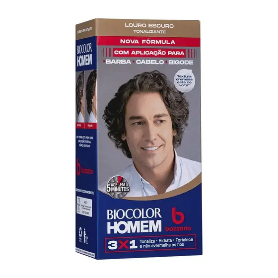 Tonalizante Biocolor Homem Louro Escuro