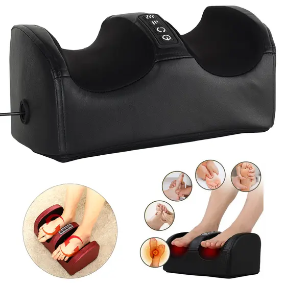 Massagem Shiatsu Massageador Para Pés Elétrico Bivolt 110V/220V Top - HOME GOODS