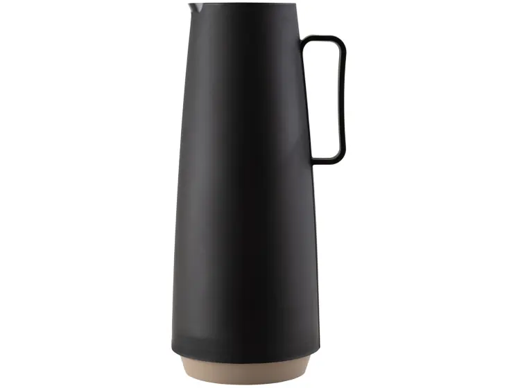 Bule de Café e Chá Térmico de Polipropileno Preto 1L Exata