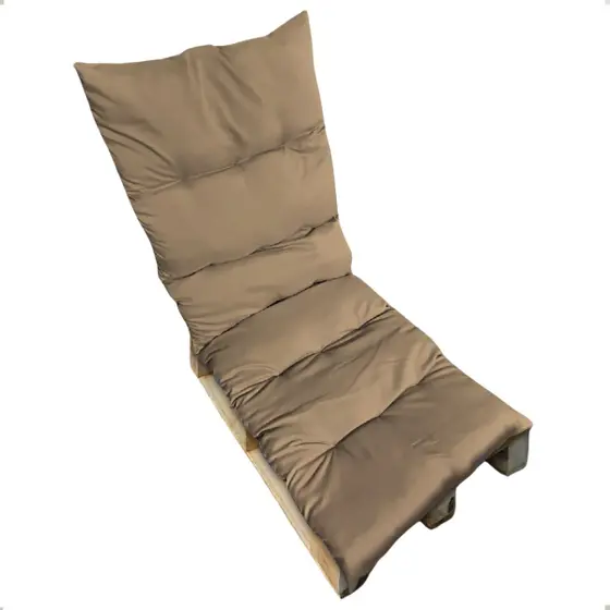 Almofada Futon Cadeira Colchonete Futto Sofá Pallet Grande Espreguiçadeira - Casas Valência