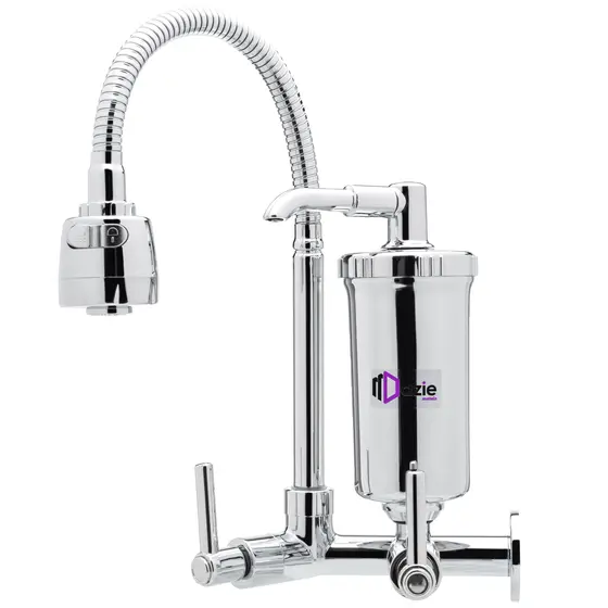 Torneira Com Filtro Cozinha Parede Gourmet Abs Tik De Casa - Dazie Metais