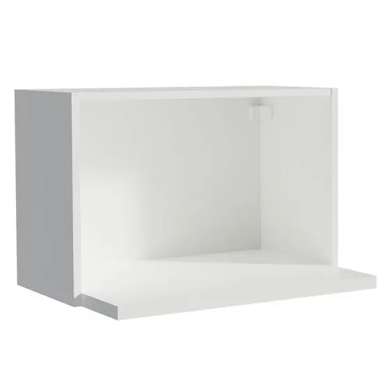 Armário De Cozinha Aéreo 100% MDF 60 cm com Nicho para Forno Branco Acordes Madesa