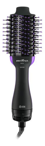 Escova Secadora Britânia 4 Em 1 Bes35 1300w Cor Preto