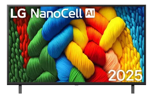 Smart TV 4K 50" LG NanoCell 50NANOA Processador α7 AI Ger8 4K Super Upscaling Google Cast Alexa Integrado Controle AI Smart Magic WebOS 25