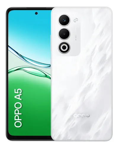 Smartphone Oppo A5 4g 256gb 6gb Ram Câmera 50mp Branco