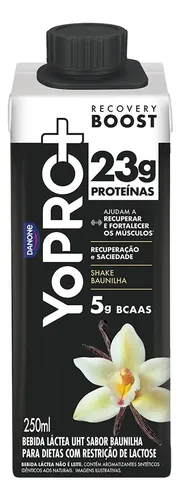 Yopro Bebida Láctea Uht Baunilha 23g De Proteínas 250ml