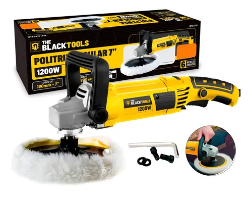 Politriz Automotiva Angular Profissional 7 1200w Bpa1200