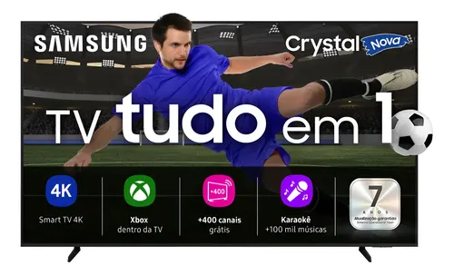 Smart Tv U8100f Crystal 75 Uhd 4k 2025 Preto Bivolt Samsung