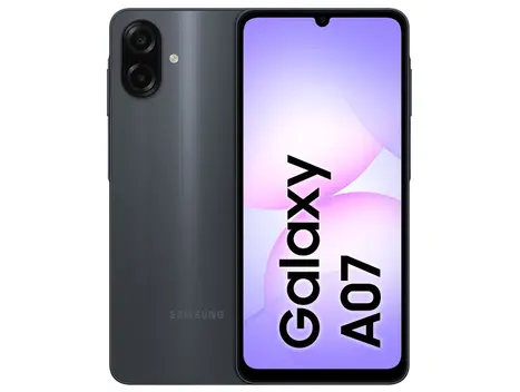 Smartphone Samsung A07 128GB Preto 4GB RAM Tela 6,7" Câm. Dupla + Selfie 8MP - Galaxy A07 - Magazine Descoloucombr