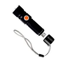 Lanterna Tatica Militar Longo Alcance T6 Recarregável Usb NF 8501 68000w Viagem de Mão - New