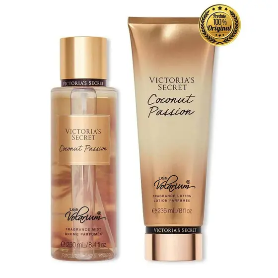 Victoria secret coconut passion kit creme E colonia original - VICTORIA'S SECRET