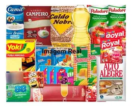 Cesta Básica Completa 22 Itens Doação Envio Imediato - IMPÉRIO CESTAS BÁSICAS