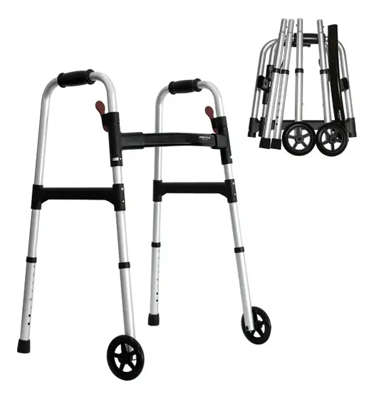 Andador Desmontável Com Rodas Até 130 Kg BC1547 Mercur