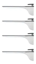 Suporte Para Prateleira Pelicano branco - 4un - AGS