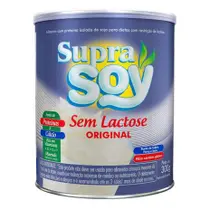 Suprasoy sem lactose original 300g - supra soy