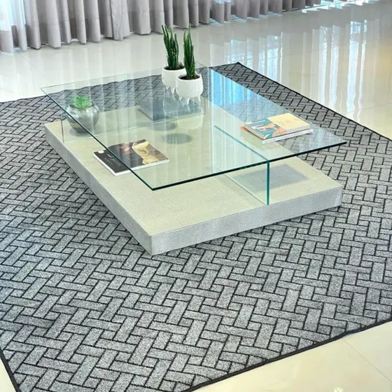 Tapete Para Sala Quarto 1,00 x 1,50 Estampa Geométrica - TAPETES UNIVERSO