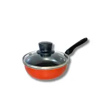 Frigideira Ovo Antiaderente Pequena com Tampa de Vidro 12 Cm Diâmetro - Aluminio Nacional