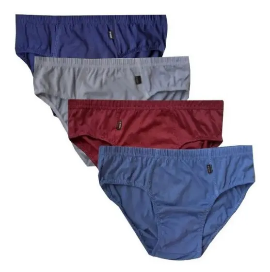 Kit 9 Cuecas Slip Tradicional 100% Algodão Adulto - Dulce Seduccíon