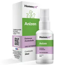 Anizen Anti Estresse Agressividade e Medo Cães Gatos 30ml - Realh