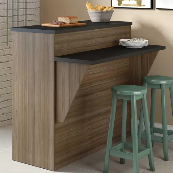 Balcão Bancada/Mesa Cozinha 5484 Multimóveis Madeirado