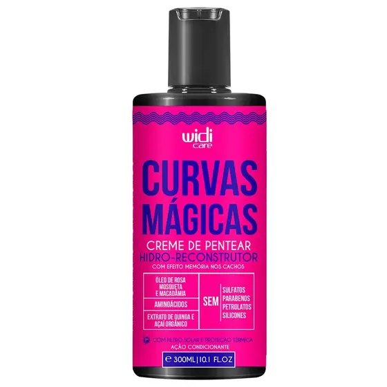 Widi Care Curvas Mágicas Creme de Pentear Hidro-Reconstrutor