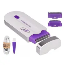 Depilador Feminino Laser Eletríco Sem Fio Bivolt 110v/220v - Recarregável - Depilador Finishing Touch