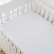 Lençol Para Mini Berço Com Elástico Avulso Malha Algodão - Reberson Mesquita