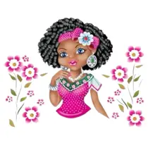 Pano Para Fazer Saia Crochê Boneca Artesã Glitter Kit C/10 - DRK