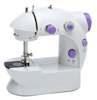 Mini Máquina De Costura Reta Portátil Com Pedal 110v E 220v - Grupo Mixx - Máquina de Costura / Bordado - Magazine Descoloucombr