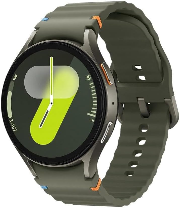 Samsung Galaxy Watch7 Smartwatch 44mm Bluetooth, Galaxy AI, Tela em Cristal de Safira, GPS de Dupla Frequência, Monitoramento avançado de saúde, sono e de coração, Processador de 3nm - Verde | Amazon.com.br