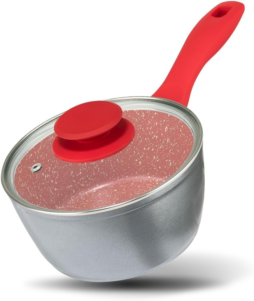 Panela Philco PPH160APR Redstone com Tampa de Vidro 1,4L