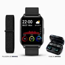 Relogio Smartwatch Ecossistema Xiaomi, Haylou Watch 2 Pro A Prova Dagua Modos De Esportes Masculino e Feminino IOS e Android Mais Fone M10 TWS sem Fio - xiaomiMi