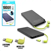 Power Bank 10000mAh Compatível Celulares IOS Android - ASAF